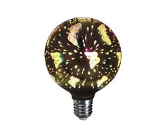 Bombilla Decorativa Led Filamento Globo G125 Efecto Mariposa 3D E27 4W 320Âº