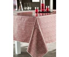CALITEX 3372360495909Â Saigon Mantel PVC Cranberry 180Â x 180Â cm