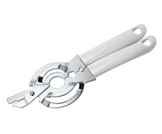 Fackelmann 49280 - Abrelatas (25 cm), Color Blanco