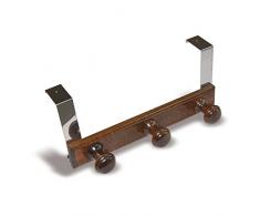 Brinox Perchero para Puerta, Sapeli, 35.5x5.5x7.4 cm