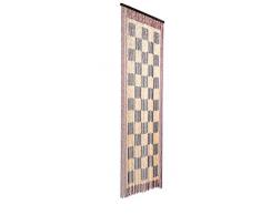 Catral 71060022 Cortina de Madera Chess L60, Negro, 200 x 90 cm