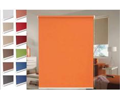 sunlines Estor Enrollable (Fabricado en Alemania), poliéster Aluminio plástico, Rojo, 82 x 180