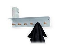Universal Expert - Perchero de Pared con balda (6 Perchas)
