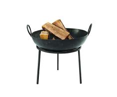 House Doctor Chimenea, Negro, 55 x 55 cm
