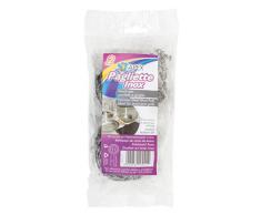 Apex 2Â piezas almohadillas de lana de acero inoxidable, Acero inoxidable, Gris, 30Â x 30Â x 30Â cm