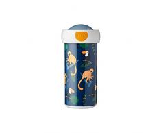 Mepal - Vaso Escolar Campus - Vaso de Bebida - Taza Escolar a Prueba de Fugas para NiÃ±os - Vaso de Bebida Reutilizable - Sin BPA y apto para Lavavajillas - 300 ml - Jungle