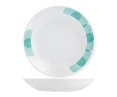 ROYAL NORFOLK Coupe Servicio Platos Vajilla 12 Piezas, Porcelana, Blanco