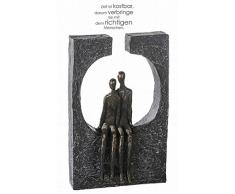 Casablanca - Figura de Escultura de uniÃ³n (Poli Bronce, 27,5 cm)