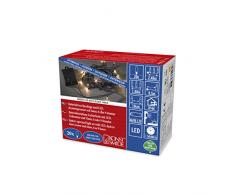 Konstsmide Lichterkette Guirnalda con luz LED, Negro