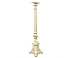 Biscottini Candelabro Vintage, Portavelas de Hierro Forjado, Linterna de Interior de Muebles, portavelas de Mesa, candelabros Shabby Chic Artesanal