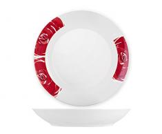 ROYAL NORFOLK Coupe Servicio Platos Vajilla 12Â Piezas, Porcelana, Blanco