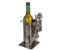 Out of the blue 71/3195 Soporte de metal para botellas, multicolor