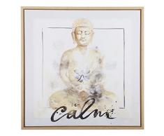 Creaciones Meng 15723 Cuadro de Canvas Impreso con Marco, Madera, Multicolor, 50x4x50 cm
