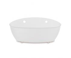Koziol Organizador Splash de TPU para Ducha, Color Blanco, 9,5 x 27,5 x 13 cm