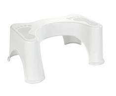 Wenko Secura Taburete para El, Blanco, 44.0 x 28.0 x 21.0 cm