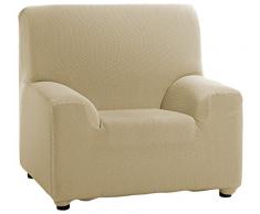 Martina Home Tunez - Funda elástica para sofá, Marfil, 1 Plaza (70-110 cm)