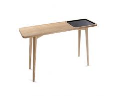 Versa 21090010 Mesa entrada madera Argos, 120x80x35cm, Consola/Cómoda, Recibidor