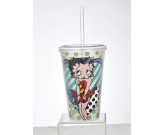 Betty Boop de Britto Falda con Tapa Vaso para Cuarto de baño