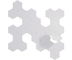 Nanoleaf Shapes Hexagon Expansion Pack, 25 Hexágonos LED Adicionales - Apliques de Pared Interior Modulares, Luces Led Inteligentes RGBW 16M Colores WiFi,Compatible con Alexa, para Decoración y Gaming
