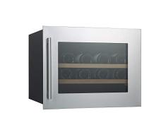 BOJ Vinoteca Totalmente Integrable W-0455X, Silenciosa (Inox, 28 botellas)