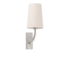 Faro Aplique de Pared, NÃquel Mate