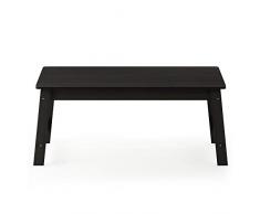 Furinno Beginning Mesa De CafÃ©, Madera, Espresso, 49.4 x 90.4 x 39.7 cm