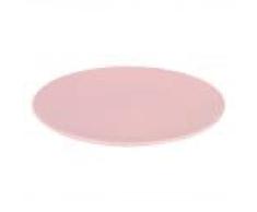 Bigbuy Cooking S2206734 Plato de Postre, Testeiro, Rosa, 20,7 cm
