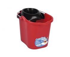 Cofan Hadar Cubo y Escurridor, Rojo, 40.00x29.00x34.00 cm