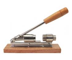 Baumalu 451021Â - Cascanueces Acero Cromado Gris 21Â x 6,2Â x 6Â cm