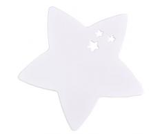 Lampara de pared infantil Star (Blanco)