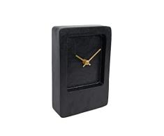 Van Manen Reloj de pie Liverpool (Color Aluminio, 21,514,5 x 5 cm, Reloj Moderno, Reloj para Comedor/salón, sin Pilas, Reloj de diseño) 070111