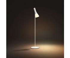Philips Hue Explore - Lámpara de pie blanca con mando, luz regulable de blanca cálida a blanca fría, Iluminación inteligente, compatible con Amazon Alexa, Apple HomeKit y Google Assistant