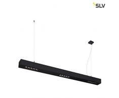 SLV Q de Line PD, LED Indoor – Lámpara de techo, 1 m, BAP, Negro, 3000 K Lámpara, aluminio, 45 W