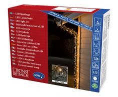 Konstsmide 3645Â âÂ 800Â LED Luz Cadena, plÃ¡stico, color negro