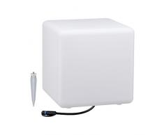 Paulmann 941.81 Outdoor table lighting Blanco 6,5 W LED - Iluminación al aire libre (Outdoor table lighting, Blanco, De plástico, IP67, Sendero, III)