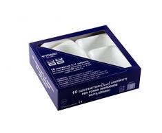 TRABO D010Â Juego Microondas, Blanco