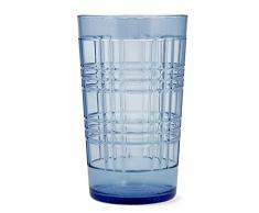 Quid Viba Vaso Alto Acrilico 65cl Azul