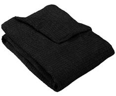 Martina Home Tunez Funda de Sillón Relax, Tela, Negro