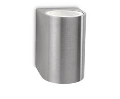 Philips 915000131004 Starling - Lámpara de Techo (Plafón Iluminación Exterior Jardín Para Uso Exterior, 14 X 15 X 19 cm), color plata