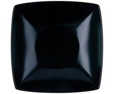 Excelsa Eclipse Plato Hondo, CerÃ¡mica, Negro
