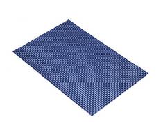 Kitchen Craft - Salvamanteles de vinilo tejido, 30Â xÂ 45Â cm, aguamarina, azul real, 45 x 30 x 0.1 cm