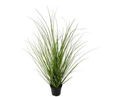 Flair Flower Hierba Artificial en Maceta, Planta Verde, Planta Artificial, Hierba Decorativa, arbusto de Hierba, decoraciÃ³n de Plantas, Planta Artificial