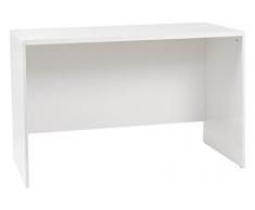 Tumueblekit Mesa Escritorio, Melamina, Blanco, 120x75x60 cm