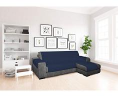 Trendy Funda para sofà de Doble Cara, Azul Oscuro, 240cm