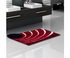 Grund Alfombra de Baño de Diseño COLANI, Ultra Suave y Absorbente, Antideslizante, 5 Años de GarantÃa, Colani 2, Pequeña Alfombra 60x60 cm, Rojo