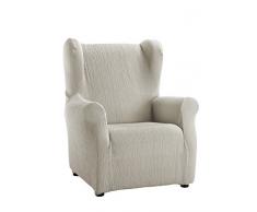 Martina Home Emilia Funda Sillón Orejero, Tela, Marfil, 33x8x42 cm