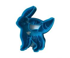Cuticuter Umbreon PokÃ©mon Cortador de Galletas, Azul, 8x7x1.5 cm