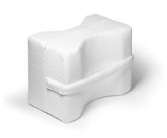 Lifenaxx Almohada ergonÃ³mica de Rodilla y cojÃ­n de Descanso de piernas LX-026 â Almohada de Pierna para Dolor de Cadera â Almohada de Espuma viscoelÃ¡stica â Pon el Dolor detrÃ¡s de ti