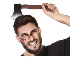 Atosa 57518 Diadema con Hacha de Halloween, 31 Cm