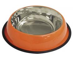 Croci color cuenco de acero, 0,71 l/23 cm, Naranja